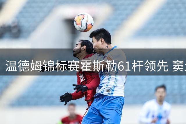 温德姆锦标赛霍斯勒61杆领先 窦泽成T73李昊桐T111